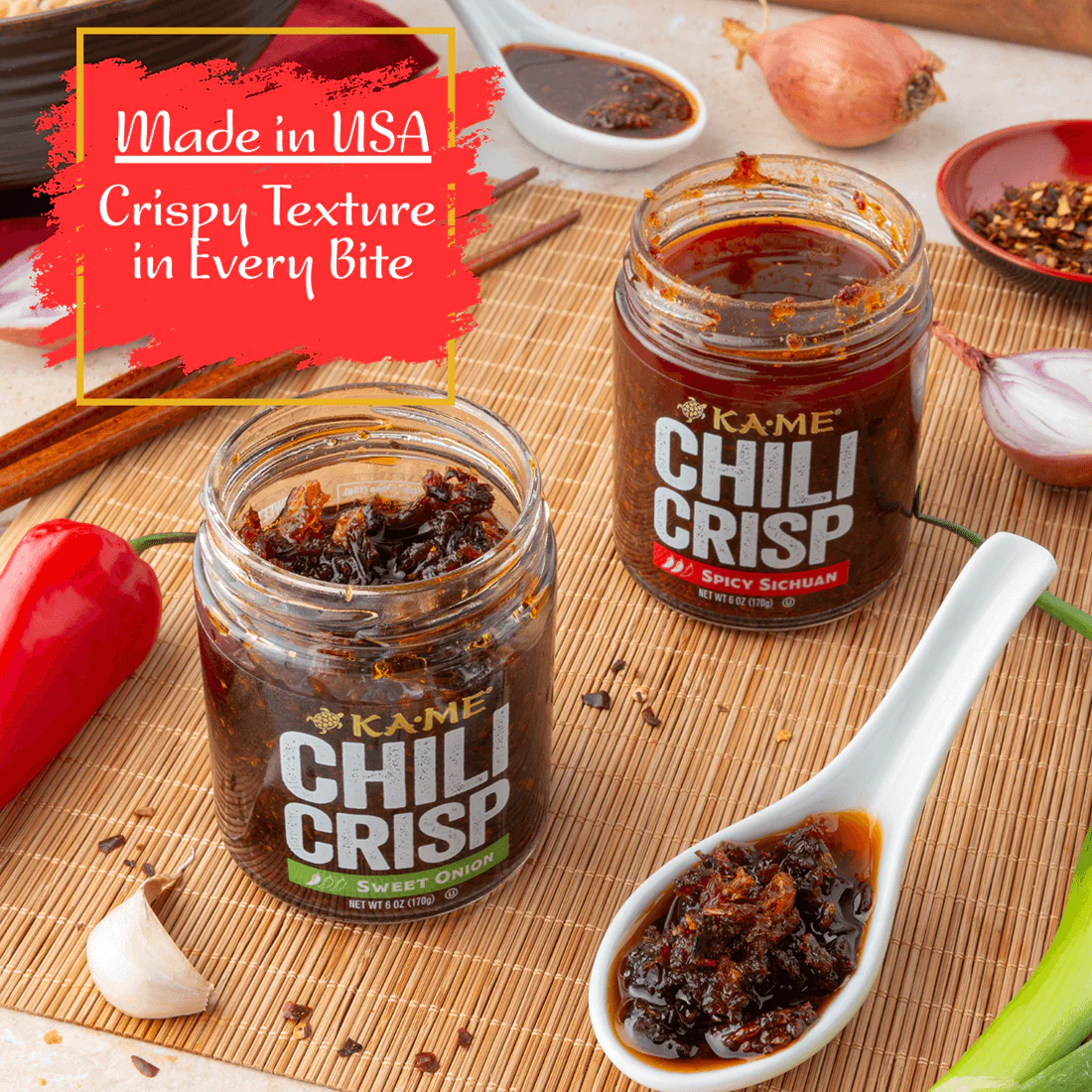 KA-ME Sweet Onion Chili Crisp - Image 5