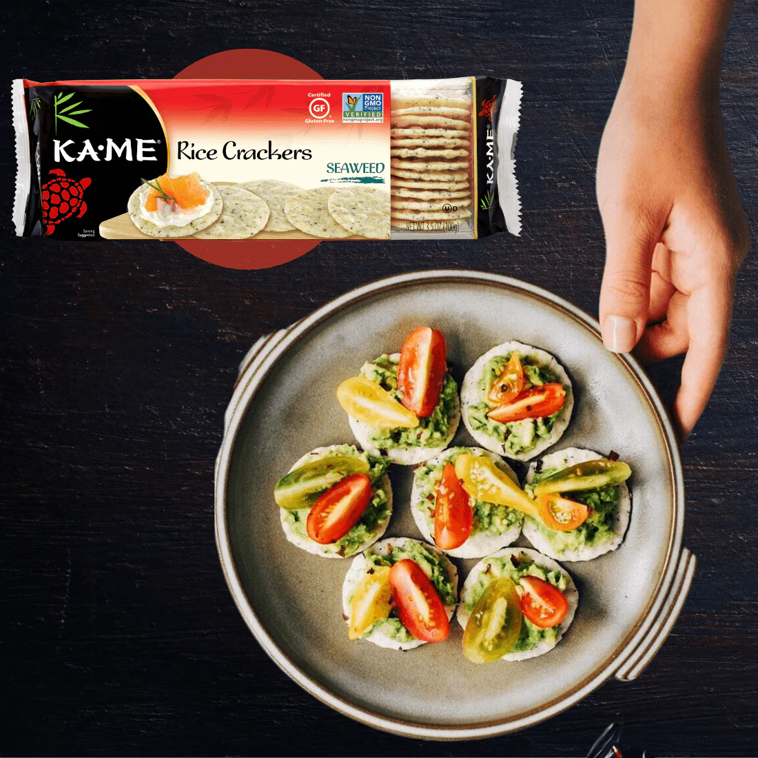 Seaweed Rice Crackers - Image 3